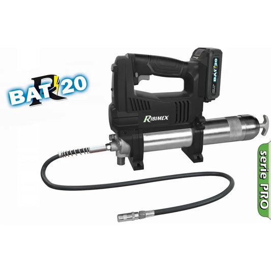 Pompe à graisse à batterie Ribimex "R-BAT20" 20V